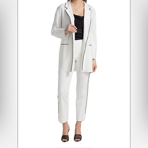 Chiara Boni La Petite Robe Giglaffy Waist Tie Blazer size 12 NWT - Picture 2 of 4